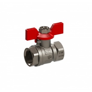 VANNE A BILLE PAPILLON FF 1/2 VANNE A BILLE PAPILLON FF 1/2