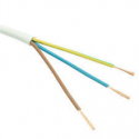 CABLE SOUPLE BLANC VTLB 2x0,75 ROULEAU DE 100 METRES