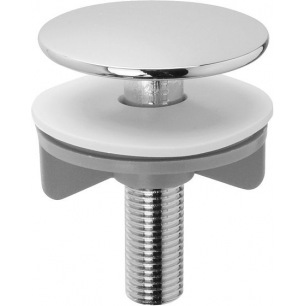 CACHE TROU LAVABO CHROME