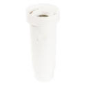 SIPHON PVC-C VERT 4/4 BLANC