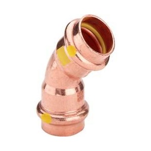 COUDE A SERTIR PROFIPRESS GAZ FF 45° 22 COUDE A SERTIR PROFIPRESS GAZ FF 45° 22