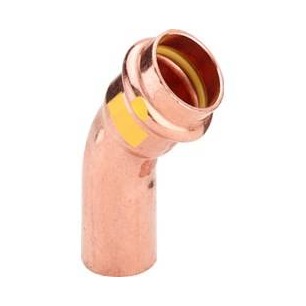 COUDE A SERTIR PROFIPRESS GAZ MF 45° 22 COUDE A SERTIR PROFIPRESS GAZ MF 45° 22