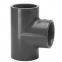 TE PVC PRESSION 90° FF 63MM