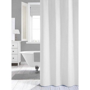 RIDEAU DOUCHE 120*200 BLANC RIDEAU DOUCHE 120*200 BLANC