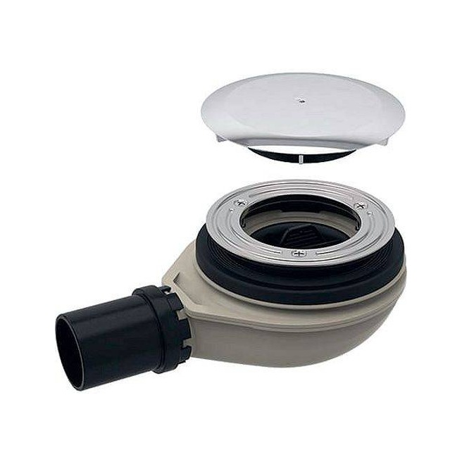 SIPHON DE DOUCHE GEBERIT D90 GARDE D'EAU 30mm