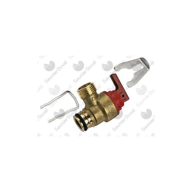 Soupape de sécurité, 3 bar