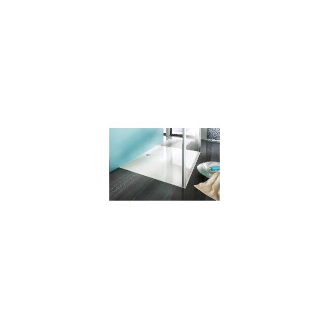 TUB DE DOUCHE HUPPE EASYSTEP 100 X 80 BLANC