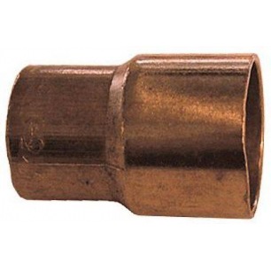 MANCHON REDUIT CUIVRE A SOUDER FF 12 - 10 MANCHON REDUIT CUIVRE A SOUDER FF 12 - 10