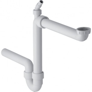 SIPHON GEBERIT EVIER GAIN DE PLACE 1 CUVE AVEC TETINE SIPHON GEBERIT EVIER GAIN DE PLACE 1 CUVE AVEC TETINE
