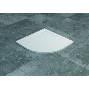 TUB DE DOUCHE SANSWISS LIVADA 1/4 DE ROND 90 X 90 BLANC TUB DE DOUCHE SANSWISS LIVADA 1/4 DE ROND 90 X 90 BLANC