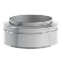 CONE DE FINITION INOX DOUBLE PAROI 100mm