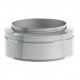 CONE DE FINITION INOX DOUBLE PAROI 180mm