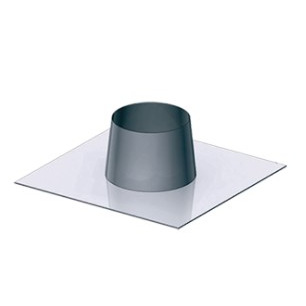 SOLIN INOX DOUBLE PAROI 0° TOIT PLAT 100mm