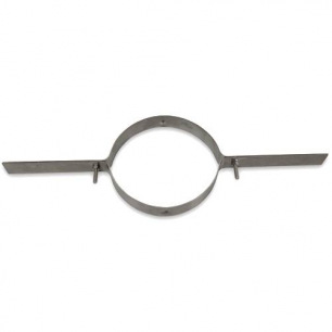 COLLIER DE MAINTIEN POUR FLEXIBLE INOX 80mm COLLIER DE MAINTIEN POUR FLEXIBLE INOX 80mm