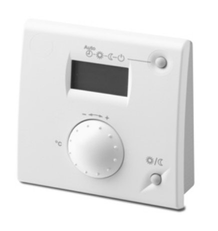 Thermostat d'ambiance encastré avec sonde externe, priamos, blanc - MAX  HAURI AG