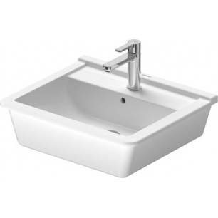 VASQUE ENCASTREE DURAVIT STARCK3 560mm X 465mm AVEC PLAGE DE ROBINETTERIE VASQUE ENCASTREE DURAVIT STARCK3 560mm X 465mm AVEC PLAGE DE ROBINETTERIE