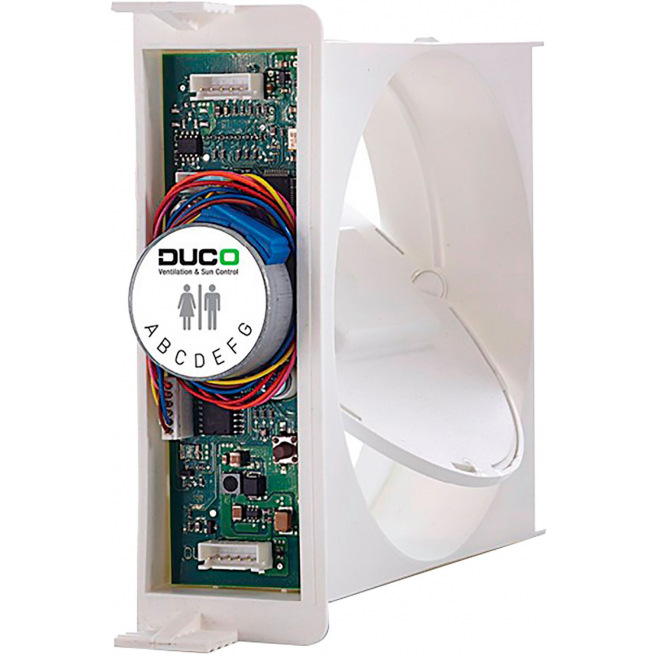 CLAPET DE REGLAGE D'HUMIDITE DUCOBOX FOCUS 50M³/H SDB/BUANDERIE