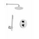 SET DE DOUCHE ENCASTRE PAFFONI LIGHT CHROME ROND