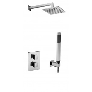 SET DE DOUCHE ENCASTRE PAFFONI LEVEL CARRE CHROME SET DE DOUCHE ENCASTRE PAFFONI LEVEL CARRE CHROME
