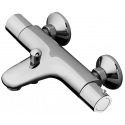 MITIGEUR THERMOSTATIQUE BAIN DOUCHE NU PAFFONI EQUO STAR CHROME