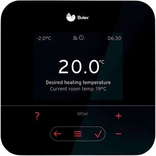 THERMOSTAT D'AMBIANCE BULEX MODULANT EBUS MISET FILAIRE 0020260997 THERMOSTAT D'AMBIANCE BULEX MODULANT EBUS MISET FILAIRE 0020260997