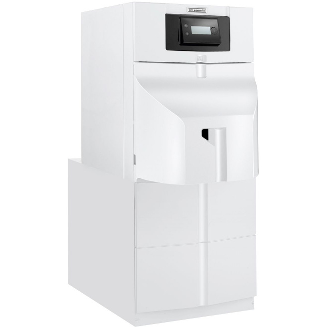 CHAUDIERE FIOUL REMEHA LAVA PLUS 3 29 AVEC BOILER 160LT EN DESSOUS