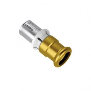 RACCORD DE TRANSITION CUIVRE/ALPEX A SERTIR 22mm X 26mm RACCORD DE TRANSITION CUIVRE/ALPEX A SERTIR 22mm X 26mm