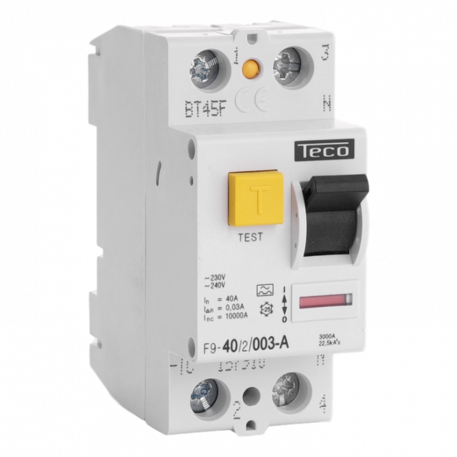 INTERRUPTEUR DIFFERENTIEL TECO 2P 63A 300mA