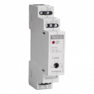 MINUTERIE D'ESCALIER TECO 2S A 10MIN 16A 1XNO MINUTERIE D'ESCALIER TECO 2S A 10MIN 16A 1XNO