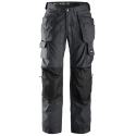 PANTALON SNICKERS STEEL GREY/BLACK 3223 TAILLE 044