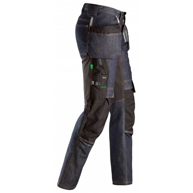 PANTALON DE TRAVAIL SNICKERS DENIM AVEC POCHE FLOTTANTE 6955 TAILLE 088
