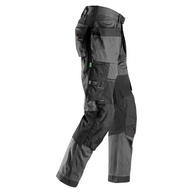 PANTALON SNICKERS AVEC POCHE FLOTTANTE STEEL GREY/BLACK TAILLE 048