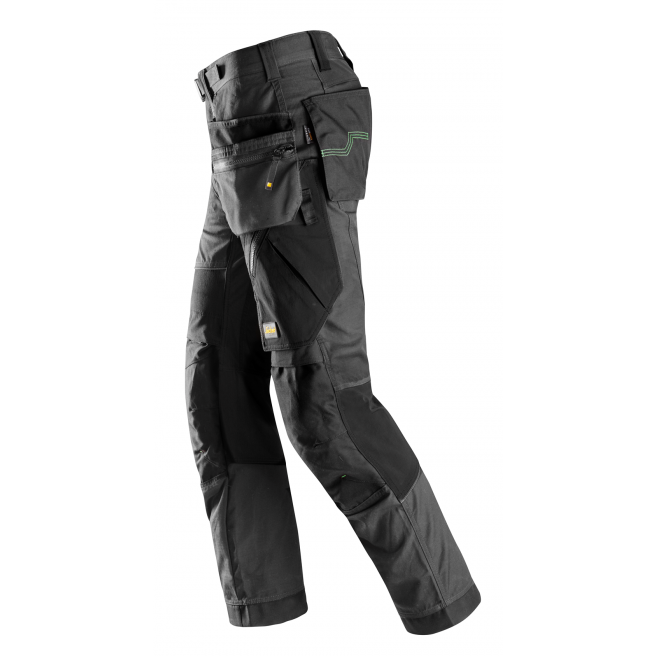 PANTALON SNICKERS AVEC POCHE FLOTTANTE STEEL GREY/BLACK TAILLE 048