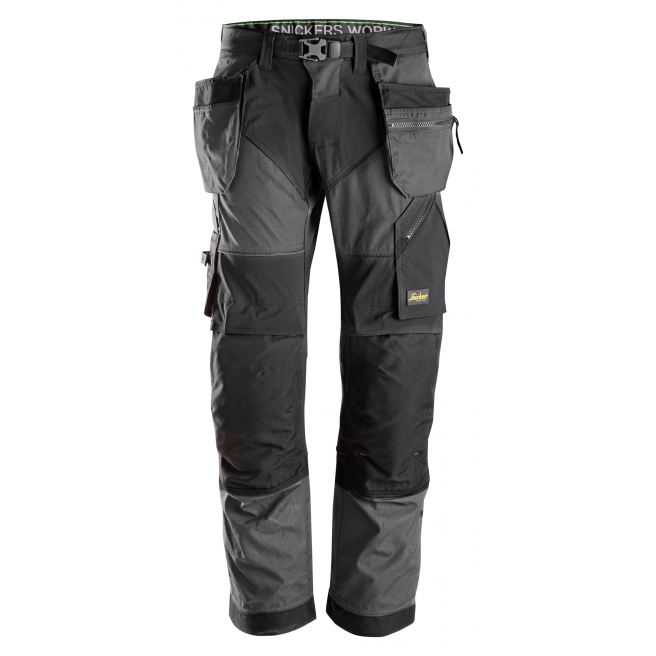 PANTALON SNICKERS AVEC POCHE FLOTTANTE STEEL GREY/BLACK TAILLE 048