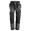 PANTALON SNICKERS AVEC POCHE FLOTTANTE STEEL GREY/BLACK TAILLE 048