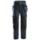 PANTALON SNICKERS AVEC POCHE FLOTTANTE STEEL NAVY/BLACK TAILLE 046