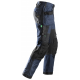 PANTALON SNICKERS AVEC POCHE FLOTTANTE STEEL NAVY/BLACK TAILLE 046