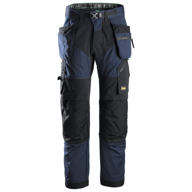 PANTALON SNICKERS AVEC POCHE FLOTTANTE STEEL NAVY/BLACK TAILLE 052