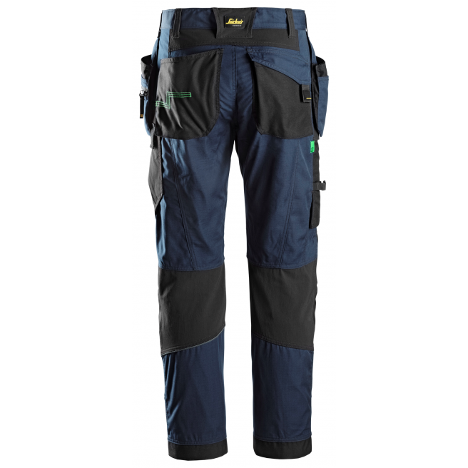 PANTALON SNICKERS AVEC POCHE FLOTTANTE STEEL NAVY/BLACK TAILLE 052
