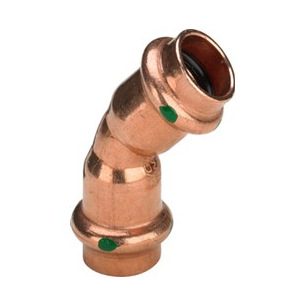 COUDE A SERTIR PROFIPRESS EAU FF 45° 35 COUDE A SERTIR PROFIPRESS EAU FF 45° 35