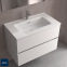 PLAN VASQUE PORCELAINE CONSTENZA 70CM BLANC