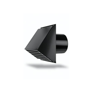 GRILLE MURALE EXTERIEURE DUCOFLEX 180mm NOIR GRILLE MURALE EXTERIEURE DUCOFLEX 180mm NOIR