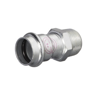 RACCORD A SERTIR V-PRESS ELECTROZINGUE 1/2M X 22mm RACCORD A SERTIR V-PRESS ELECTROZINGUE 1/2M X 22mm