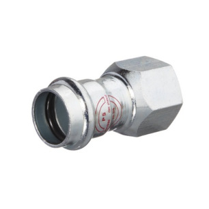 RACCORD A SERTIR V-PRESS ELECTROZINGUE 6/4F X 42mm RACCORD A SERTIR V-PRESS ELECTROZINGUE 6/4F X 42mm