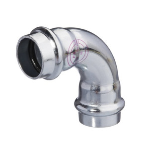 COUDE A SERTIR V-PRESS ELECTROZINGUE FF 90° 15mm COUDE A SERTIR V-PRESS ELECTROZINGUE FF 90° 15mm