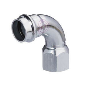 COUDE A SERTIR V-PRESS ELECTROZINGUE 5/4F X 35mm COUDE A SERTIR V-PRESS ELECTROZINGUE 5/4F X 35mm