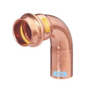 COUDE A SERTIR V-PRESS AQUAGAS MF 90° 54mm COUDE A SERTIR V-PRESS AQUAGAS MF 90° 54mm