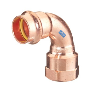 COUDE A SERTIR V-PRESS AQUAGAS 3/4F X 22mm COUDE A SERTIR V-PRESS AQUAGAS 3/4F X 22mm