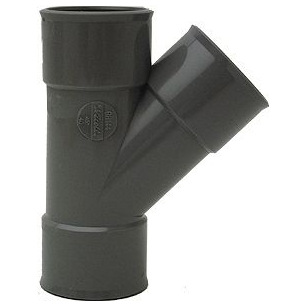 TE PVC A COLLER 45° FF 40MM TE PVC A COLLER 45° FF 40MM