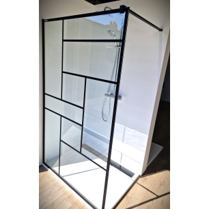 ENSEMBLE DE DOUCHE SANSWISS WALK-IN EASY 120 X 90cm ENSEMBLE DE DOUCHE SANSWISS WALK-IN EASY 120 X 90cm